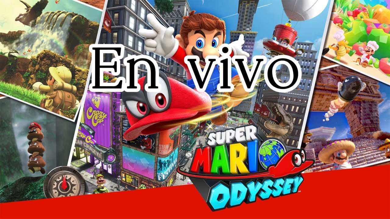 jugando Super Mario Odyssey directo