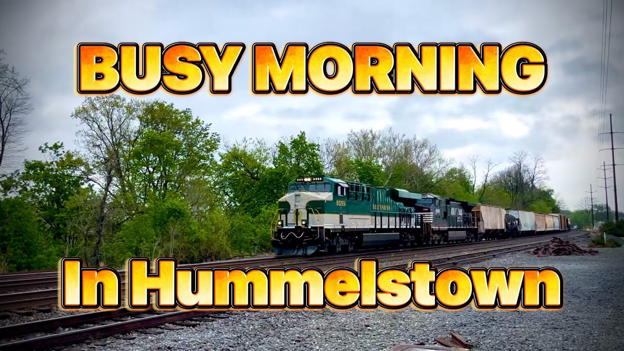 A Busy Rainy Morning in Hummelstown, PA