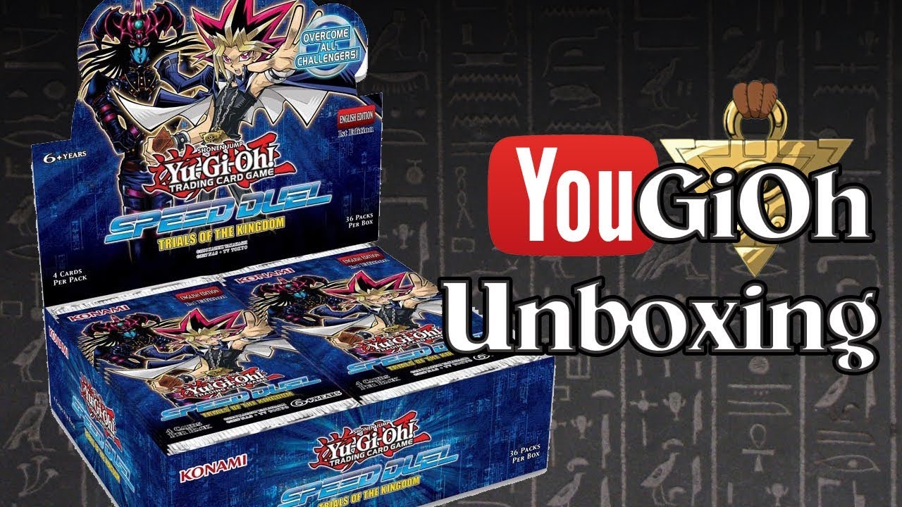 YuGiOh Trials of the Kingdom Speed Duel Unboxing