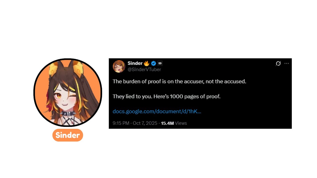 The Massive Sinder Response Doc Explained in 23ish Minutes!