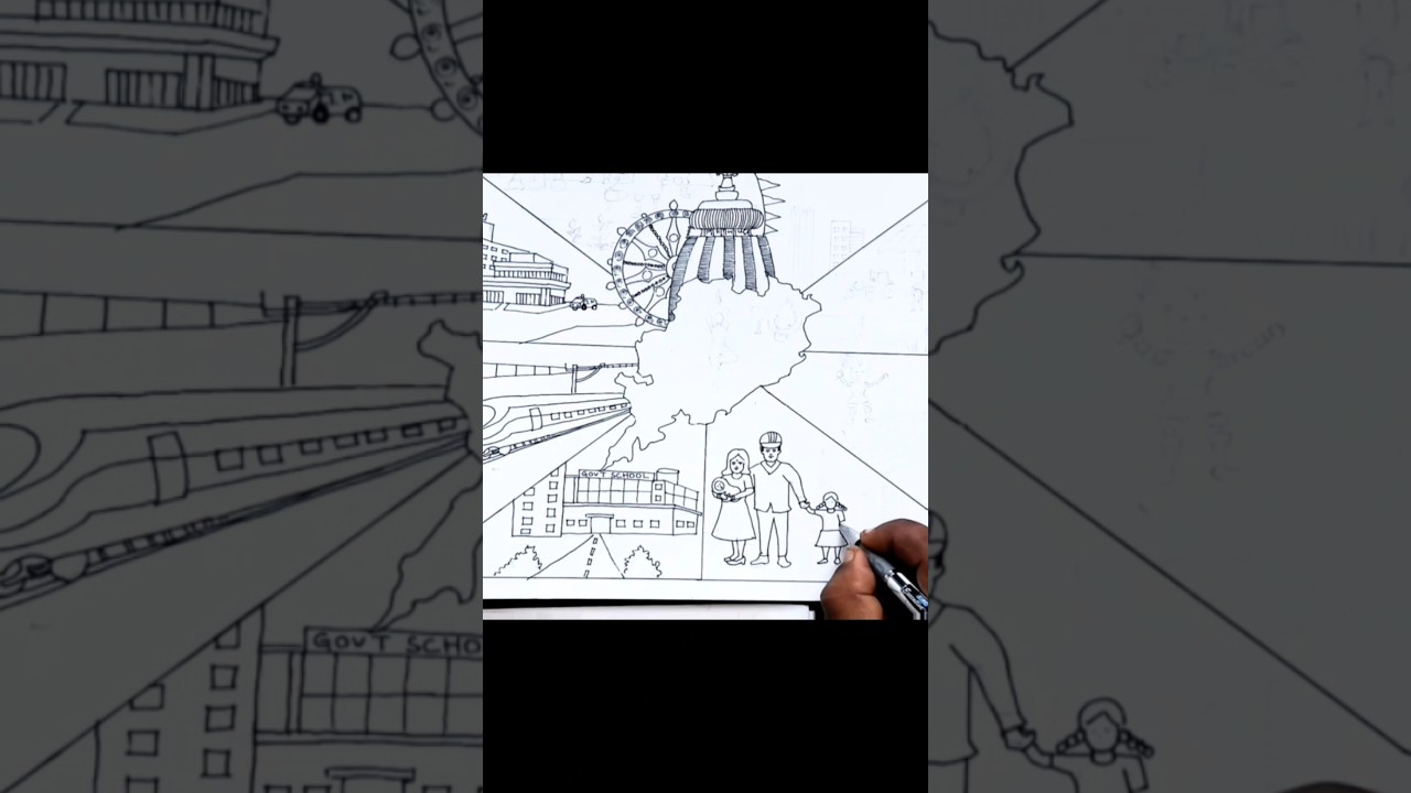New Odisha 2036 Drawing/