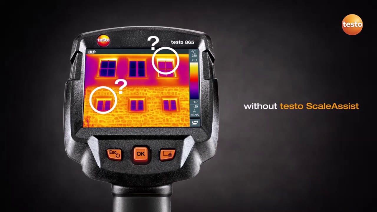 testo 865 and 868 thermal imaging cameras