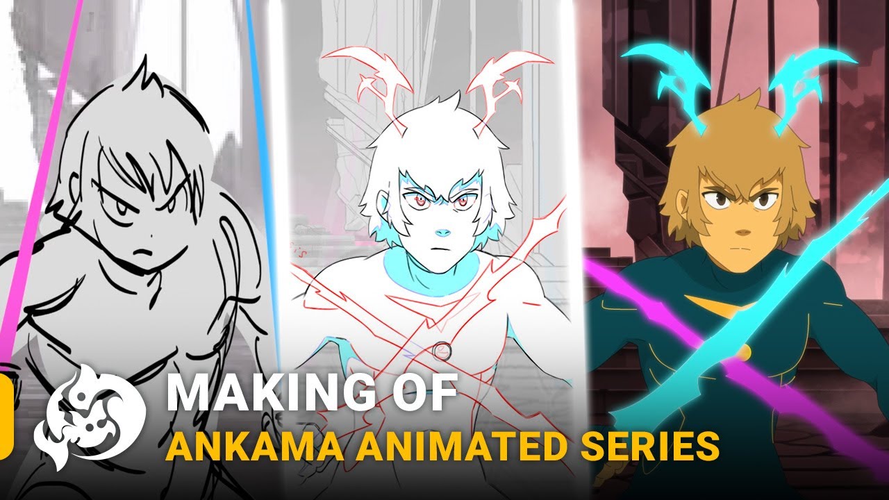 DOFUS, WAKFU, BESTIALE : Du crayonné à l'animé