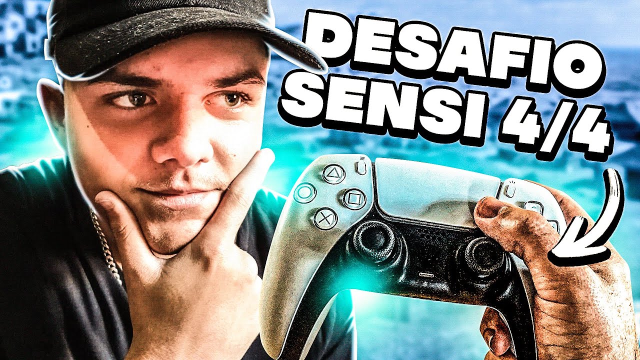 FUI DESAFIADO A JOGAR NA SENSI 4/4 E OLHA NO QUE DEU! 👀+ 22K | WARZONE PACIFIC | REBIRTH GAMEPLAY