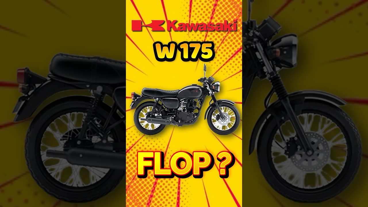 Kawasaki W175 ☹️| Flop ? 🤔| #chasingwheels #retro #retrobikes