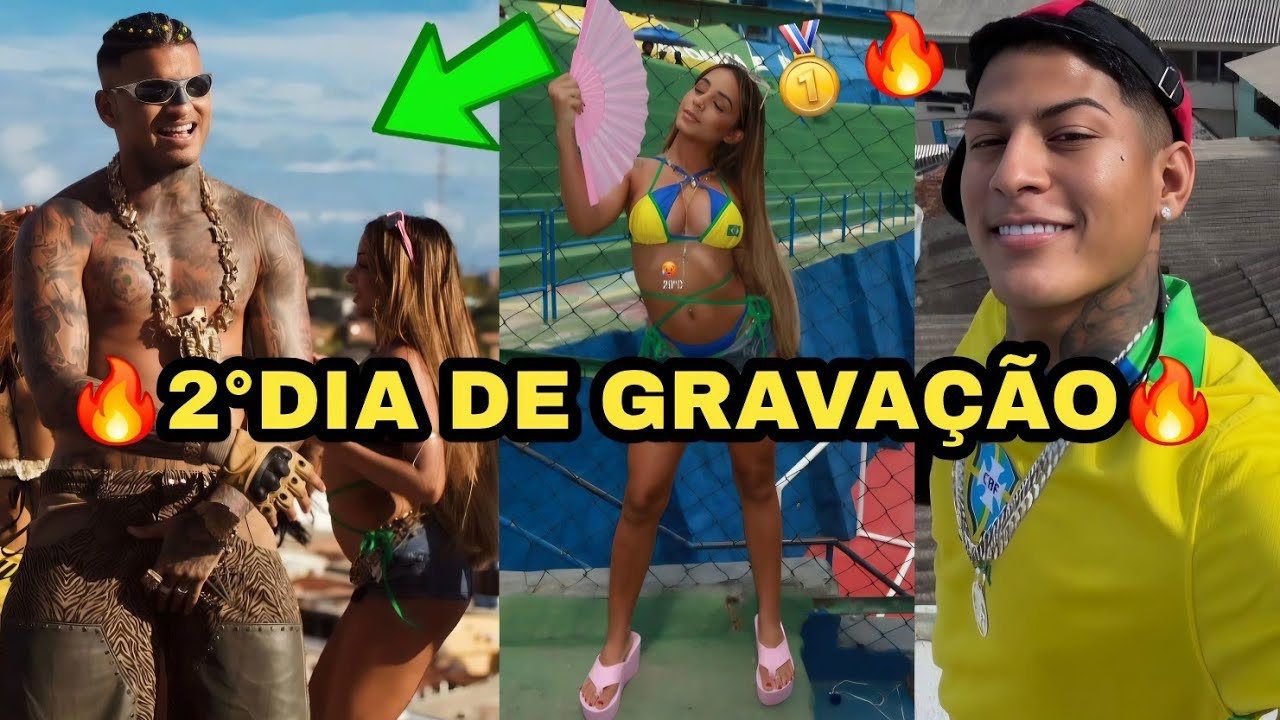 2°DIA DE GRAVAÇÃO DO NOVO VÍDEO CLIPE DE NEIFF