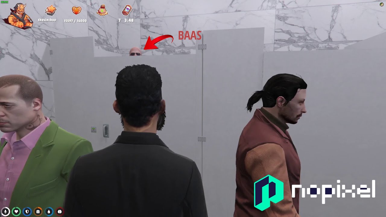 Throwback to when Cleanbois did coke in the bathroom during trial | Nopixel 3.0