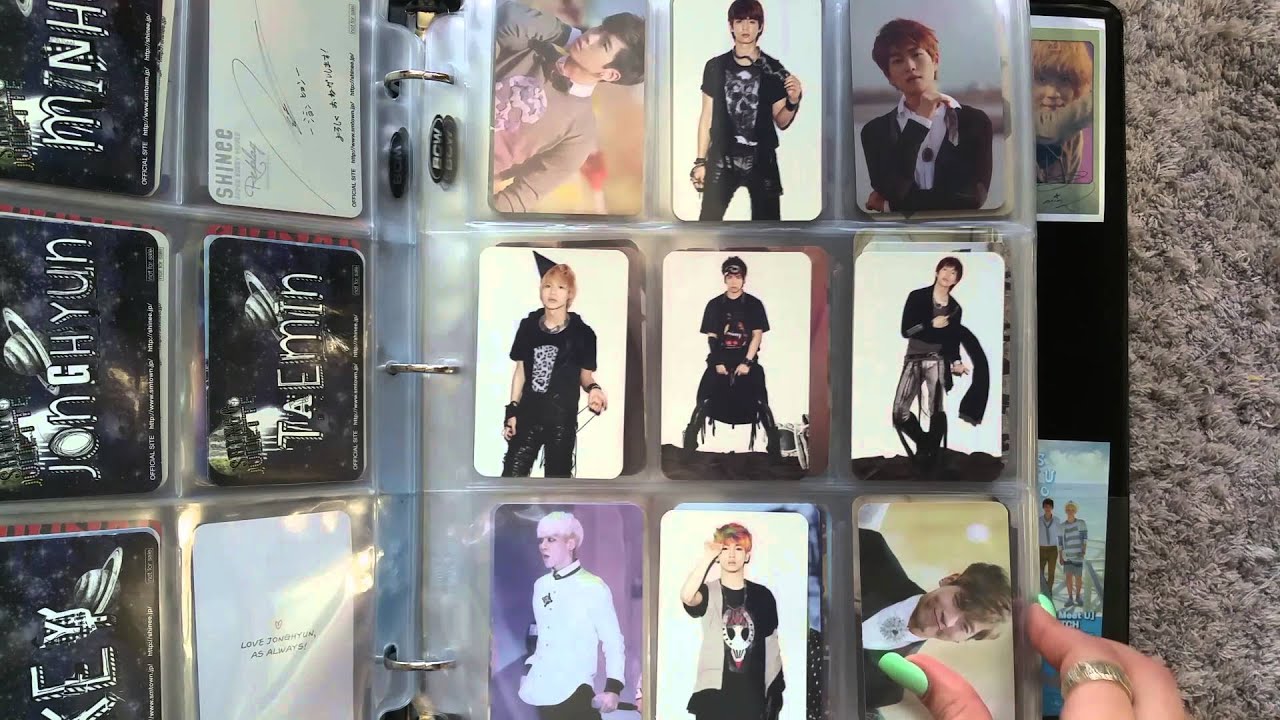 My SHINee Collection Part 1: Photocards [HD]