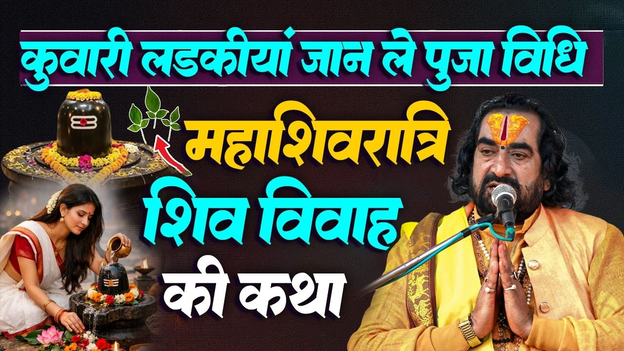 आज महा शिवरात्रि पर कुवारी लडकिया जरूर सुने शिव विवाह की कथा | Sjiv Vivah Katha |Maha Shivratri Vart