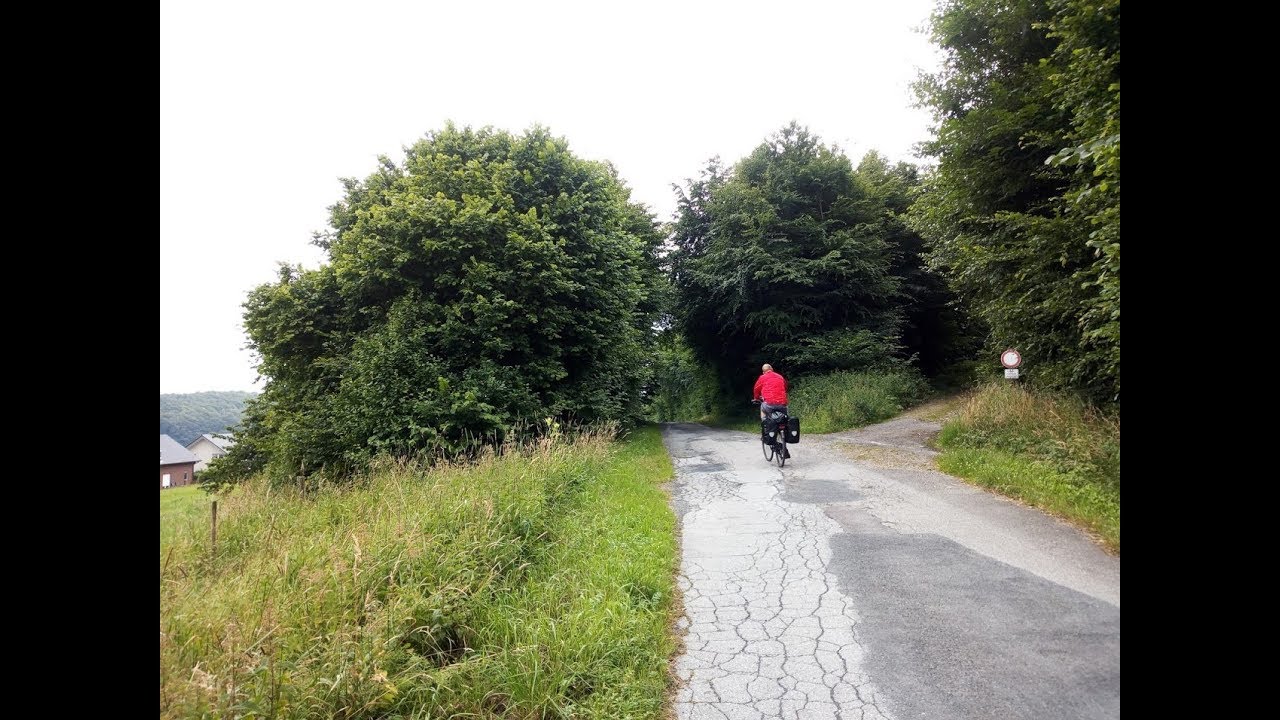 Fietsen naar Berlijn: Europa Radweg R1. Dag 4, Schloss Holte - Holzminden. 24-06-'18