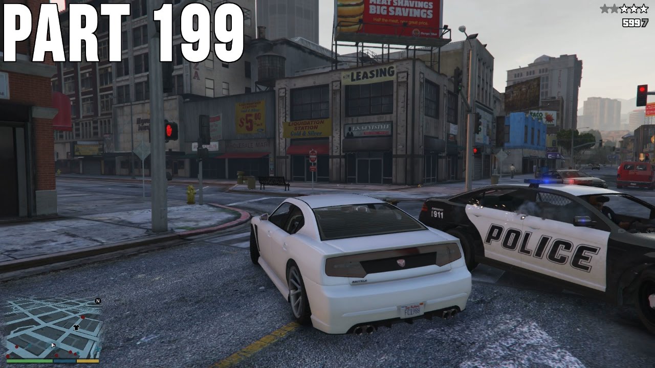 Grand Theft Auto V - 100% Walkthrough Part 199 [PS4] – Trophy: Three Man Army
