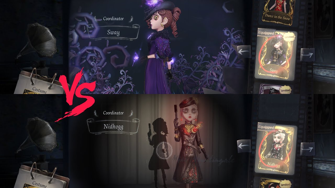 Identity V | Which one is the BEST?! | Coordinator “Sway” Vs “Nidhogg” Gameplay