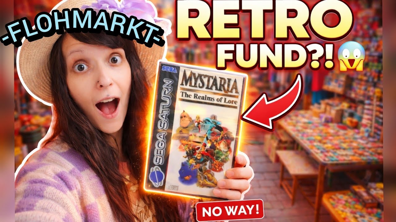 Flohmarkt Retro Funde, da kann man nicht vorbei gehen #gaming 