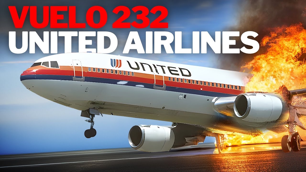 Perdieron todos los controles en pleno vuelo: La increíble historia del vuelo 232 de United Airlines