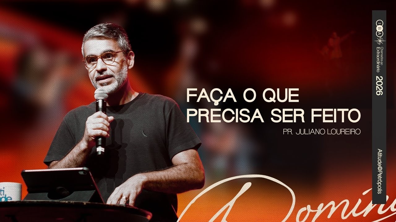 Ceia do Senhor | Pr. Juliano Loureiro | Atitude Petrópolis