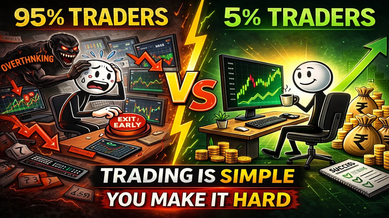 95% Traders Fail क्यों होते हैं? | The Secret of Top 5% Traders 😲