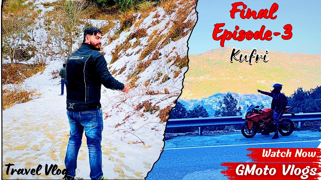 Vlog #15| Final Episode-3| Pehle Snow Mein Fun… Phir Road Pe Run! #youtube #snow #himachal #viral 