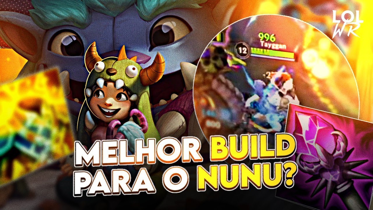 1.000 DE CURA EM UMA HABILIDADE?! ESSA BUILD DE NUNU TE DEIXA IMORTAL!!! | LoL Wild Rift