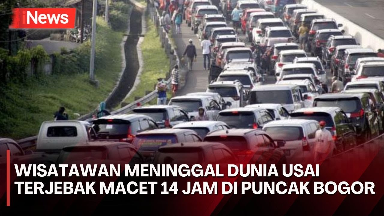 Puncak Bogor Macet Parah hingga Sebabkan Seorang Wisatawan Meninggal Dunia