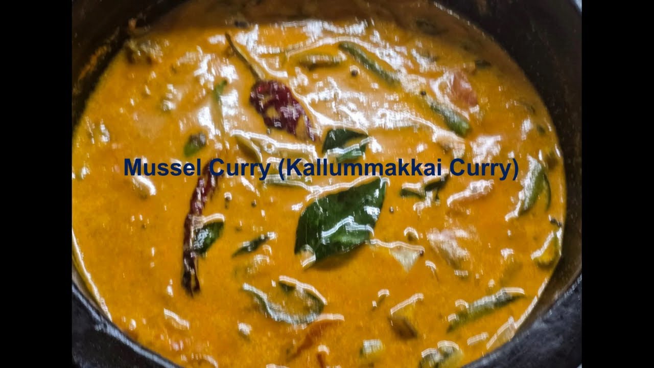 Mussel Curry (Kallummakkai Curry)