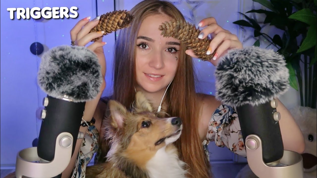 ASMR TRIGGERS NATURE avec mon chien 💞 (version longue, repost coupe de france @DimitriASMR)