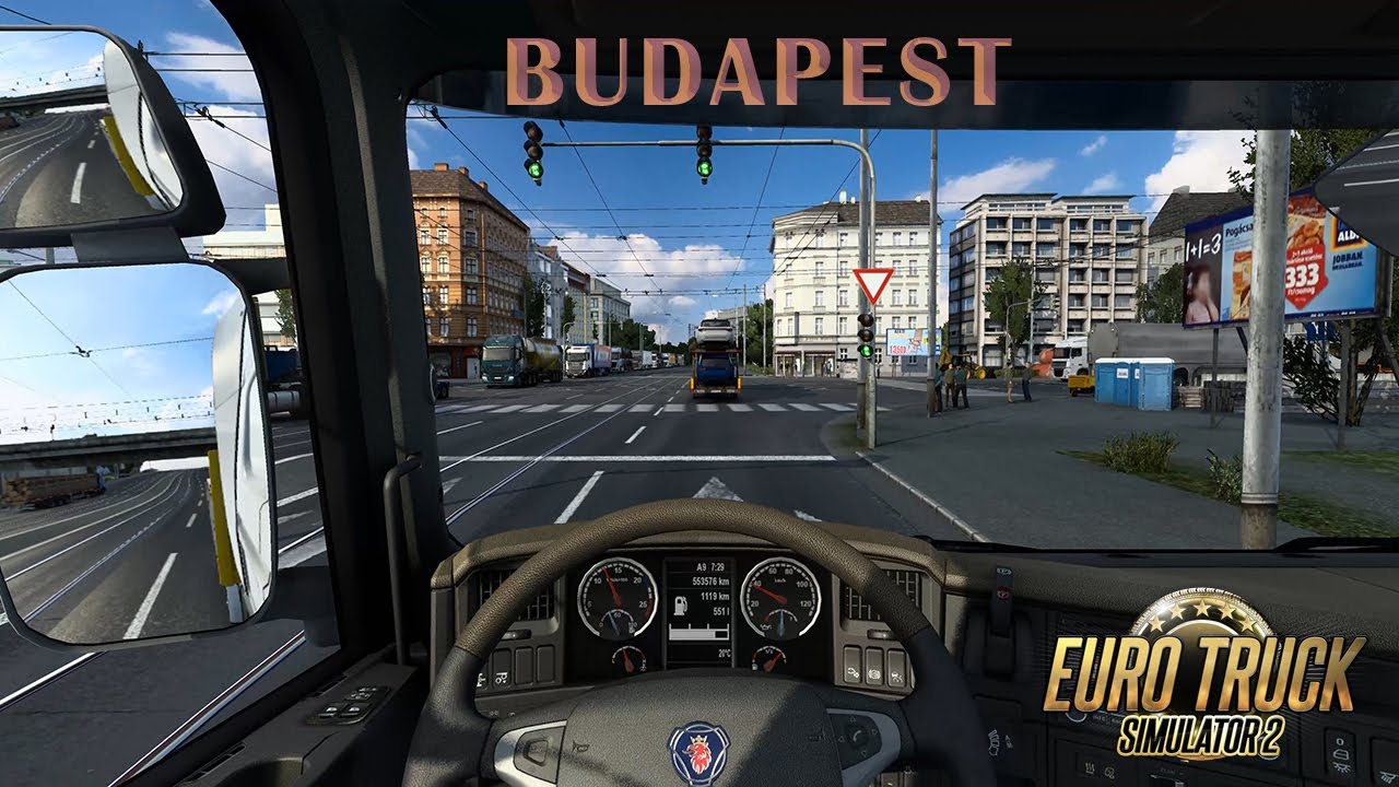 ETS2  1.40 | Hungary map | Budapest to Szigetszentmiklos | 4K 60 fps