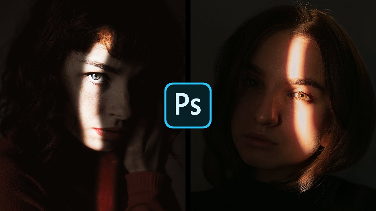 Dramatic Light & Shadow - Portrait Effect - Photoshop Tutorial