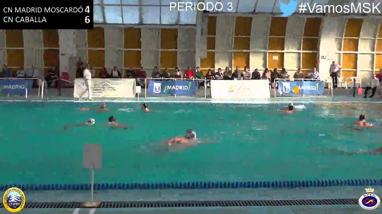 WATERPOLO || PRIMERA DIVISIÓN MASCULINA || C.N. MADRID MOSCARDÓ - C.N. CABALLA