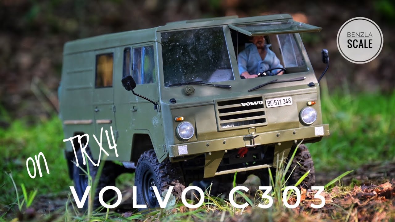 Volvo C303 Lappländer on Traxxas TRX4, High detailed Scaler Crawler