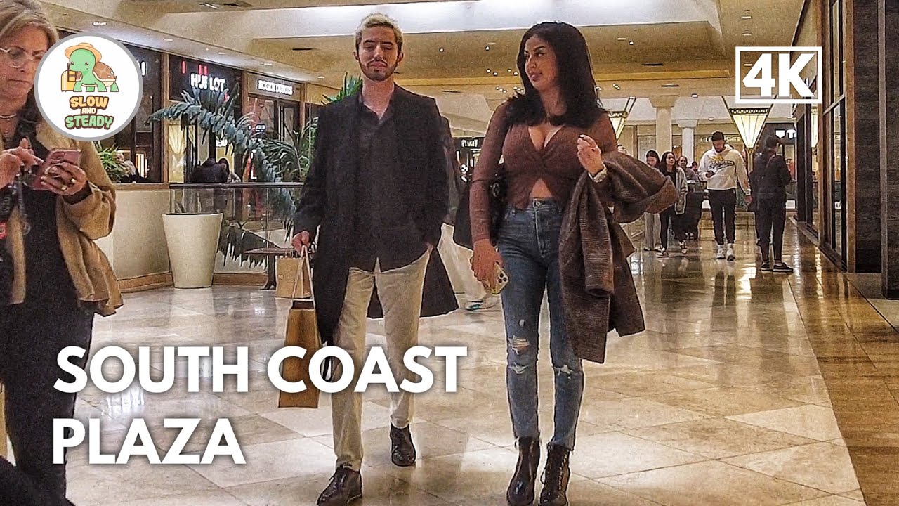 [4K] South Coast Plaza, Costa Mesa California | Walking Tour