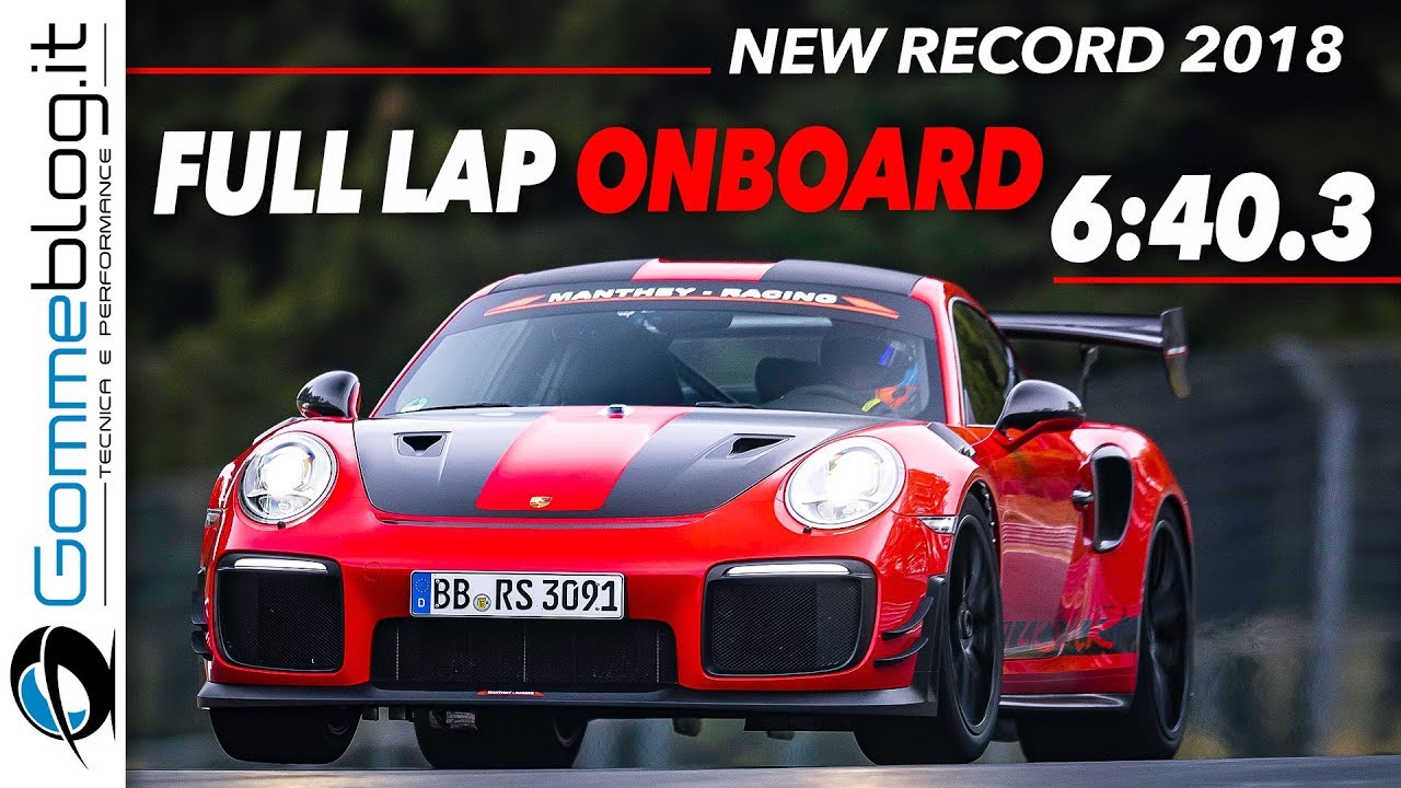 Porsche 911 GT2 RS MR RECORD Nürburgring (6:40.3) - FULL LAP ONBOARD