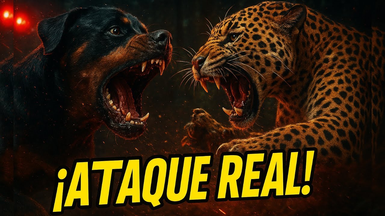 “Rottweilers vs Jaguares: Perros Héroes que Salvaron a Sus Familias del Ataque”
