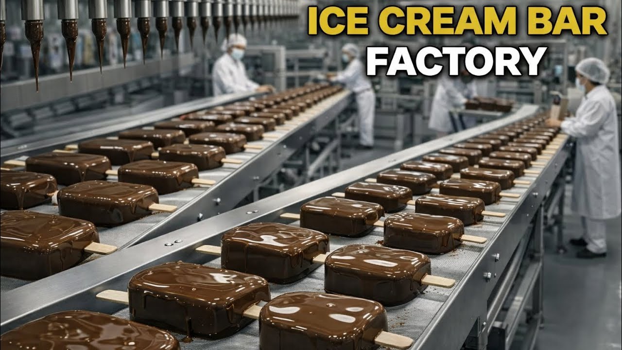 Inside the World’s Fastest Ice Cream Factory