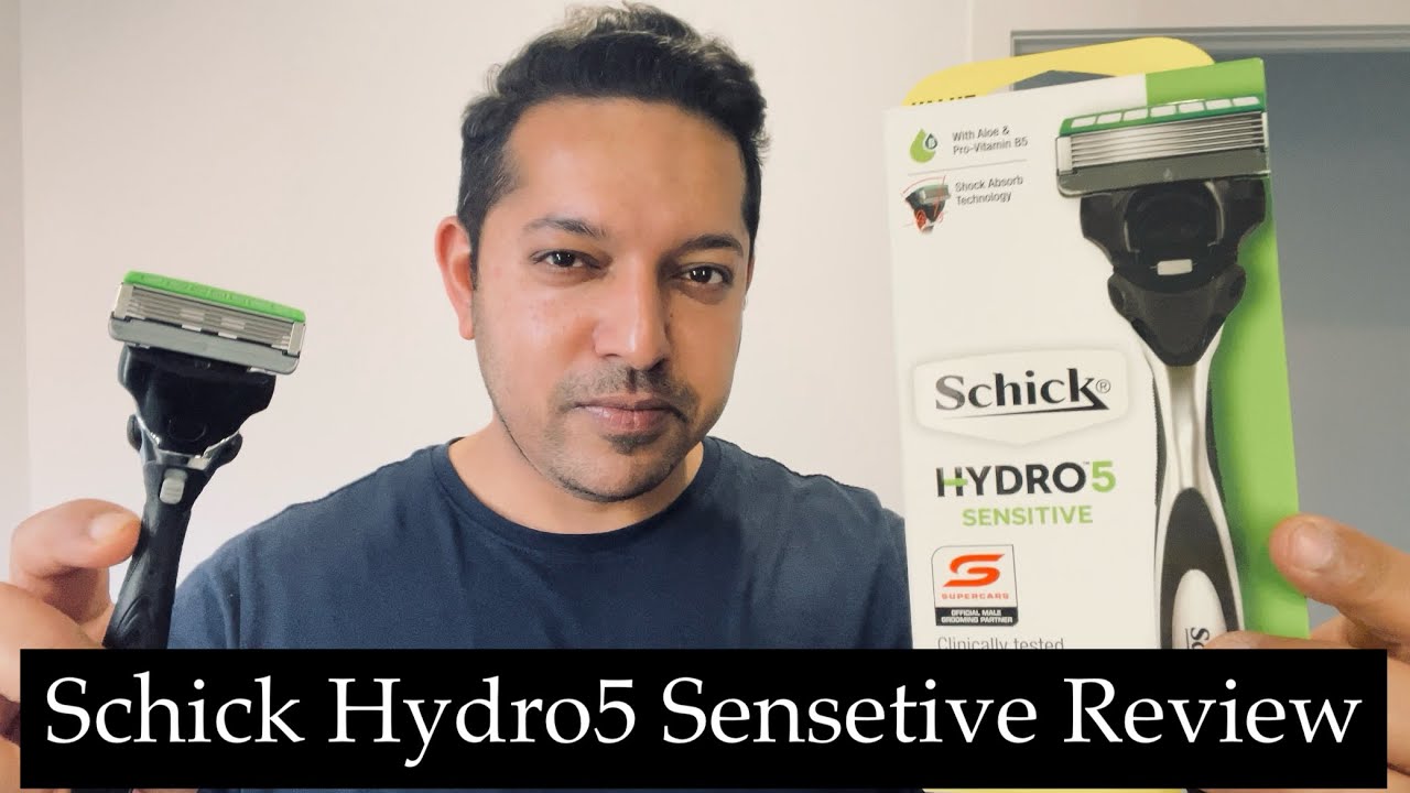 Бритва Schick Hydro 5 Sensitive | Лучшая бритва с картриджами для чувствительной кожи 4K