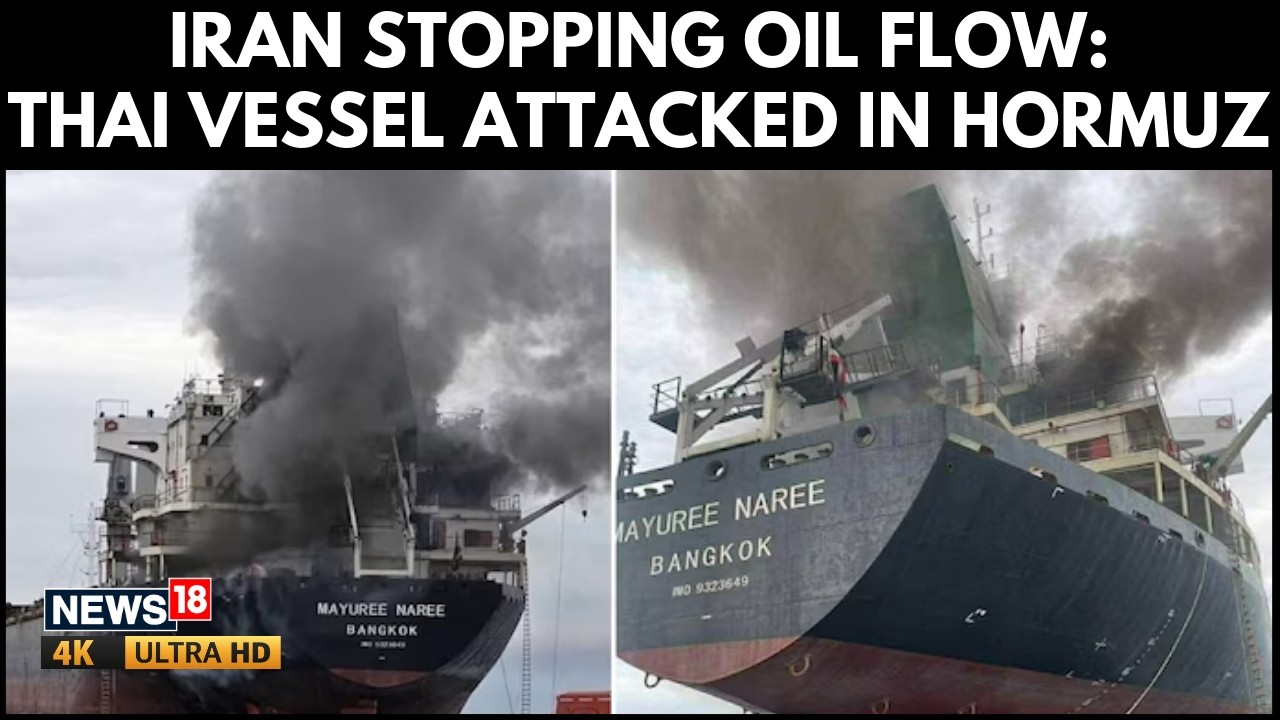 Iran Threatens Shipping In Strait Of Hormuz After Thai Cargo Ship Hit By Projectiles | 4K