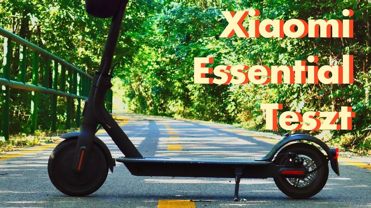 Xiaomi Essential🛴 - Bemutató és teszt