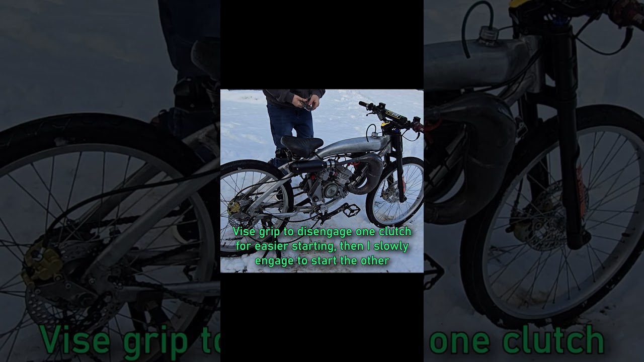 140cc Twin Airsal bicycle engine FINALLY runs! 
