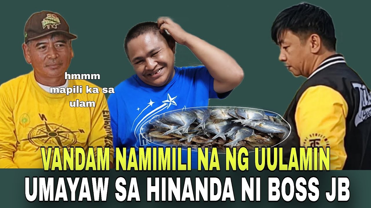 VANDAM NAGREREKLAMO NA SA PINAPAKAIN SA KANYA? | NAUUMAY NA DAW SIYA SA PRITONG TUYO NI BOSS JB.