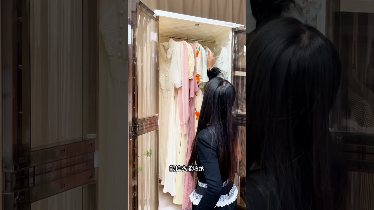 wardrobe is perfect for storing clothes, shoes, bags, and accessories in a smart and stylish way.
