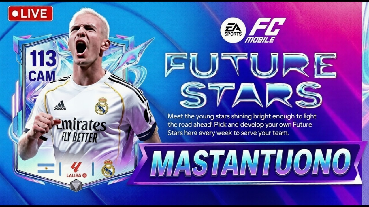 FC Mobile LIVE NOW 🔴 Future Stars Event! 🌟 Ranked Grind + Team Review