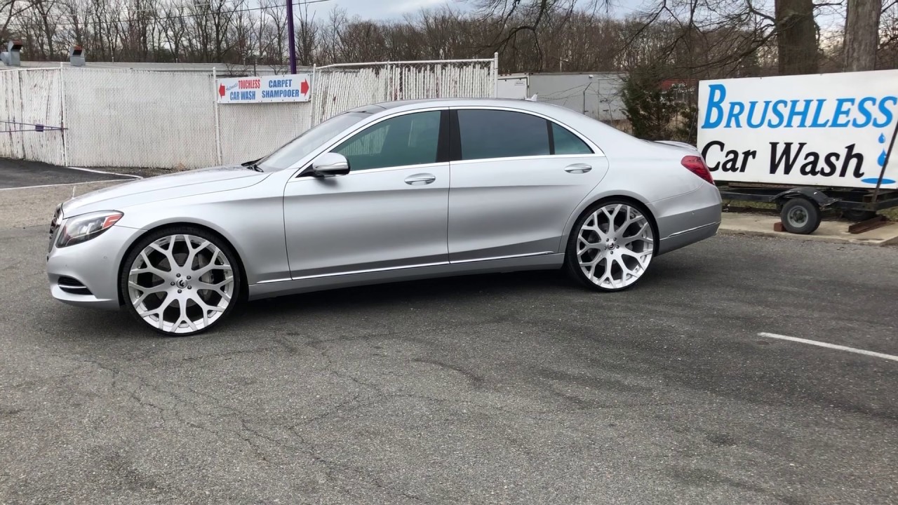 2014 S550 4Matic on 24 Forgiato Drea Monoblocks