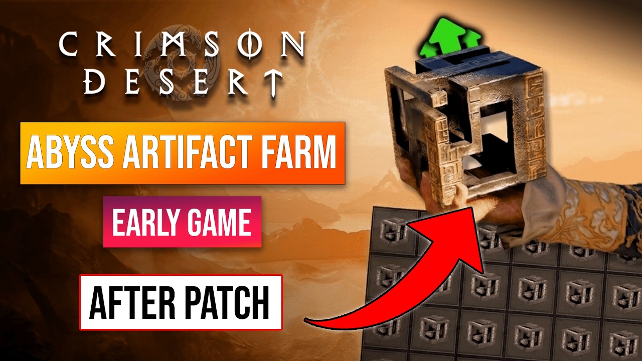 ✅Легкий фарм артефактов Бездны в Crimson Desert ✅ | 100 в минуту!