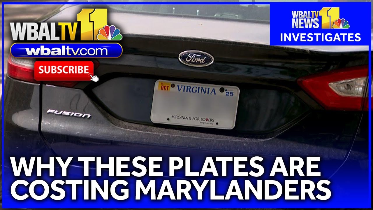 License plates are costing Maryland thousands; Here's how