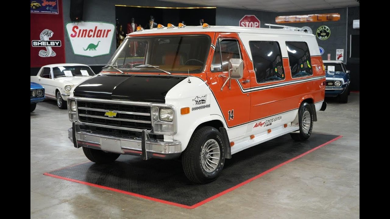 1978 CHEVROLET G20 GOOD TIMES AJ FOYT COYOTE EDITION