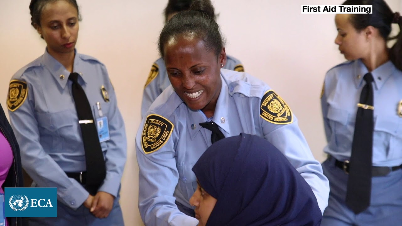 The All-female ECA Security Recruits in Action