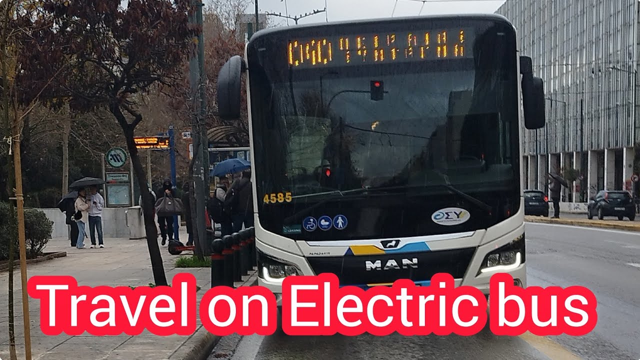 Come Travel on Electric bus in Athens 