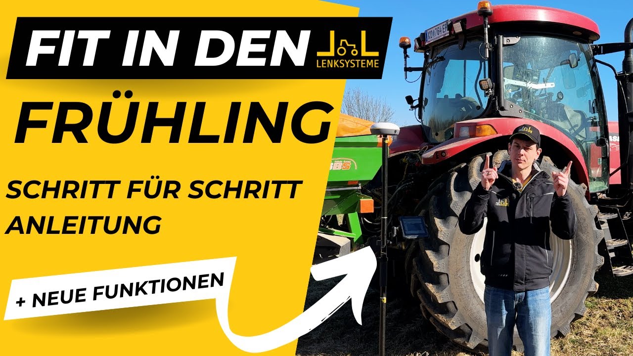 Fit in den Frühling mit deinem FJDynamics Lenksystem!