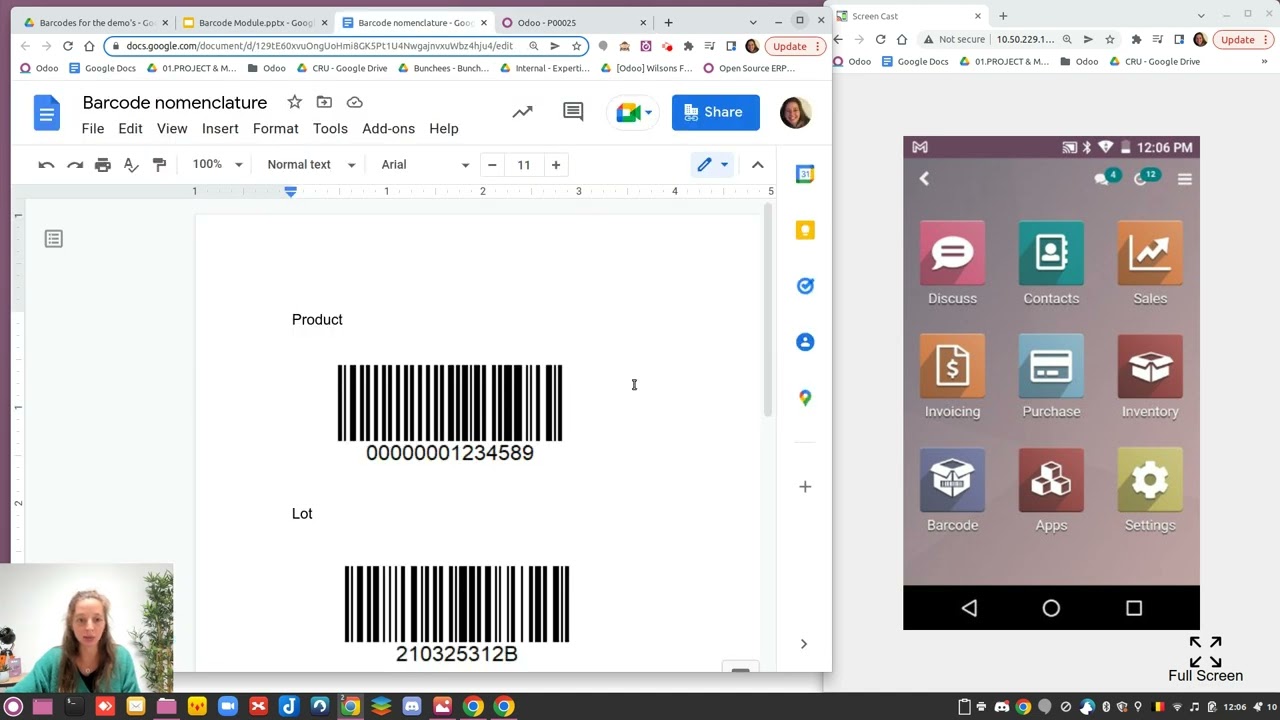Odoo Barcode Nomenclature