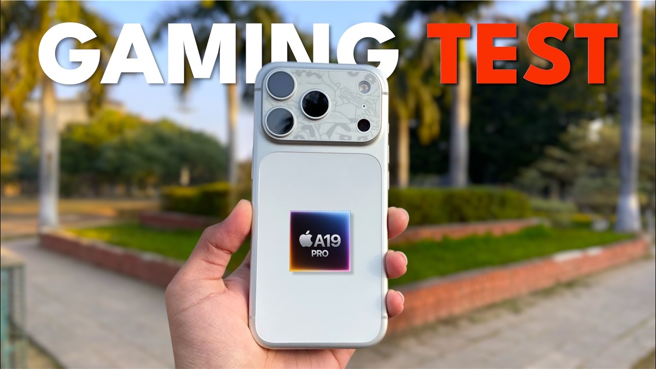 iPhone 17 Pro Gaming + Battery Drain Test