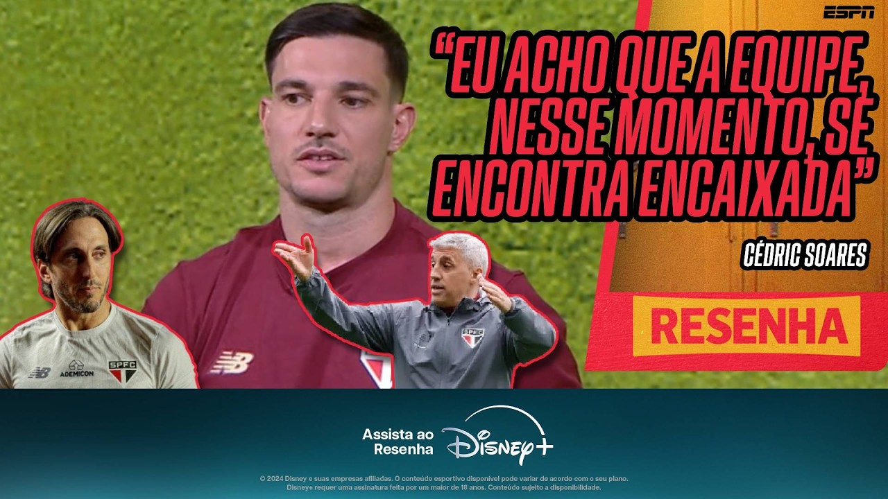 HISTÓRIA com CRISTIANO RONALDO, CRESPO e ZUBELDÍA no SÃO PAULO e mais: CÉDRIC SOARES no RESENHA ESPN
